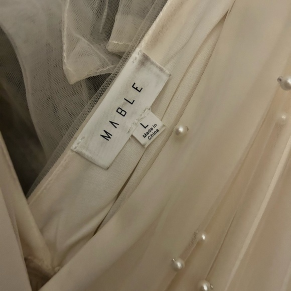 Mable White Dress